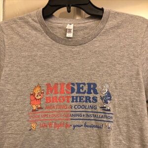 Miser Brothers Cooling & Heating - Heat Miser - T-Shirt Women’s Large